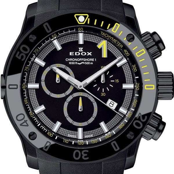 EDOX CHRONOFFSHORE-1 CHRONOGRAPH エドックス  クロノオフショア1 クロノグラフ 10221-37N-NINJ