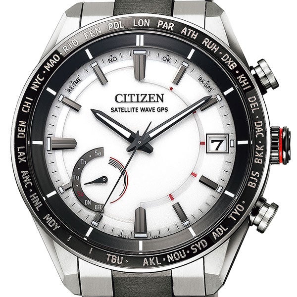 【美品】CITIZEN ATTESA CC3085-51A GPS衛星電波時計 ATTESA Eco-Drive Radio Controlled Watch Direct Flight ACT Line