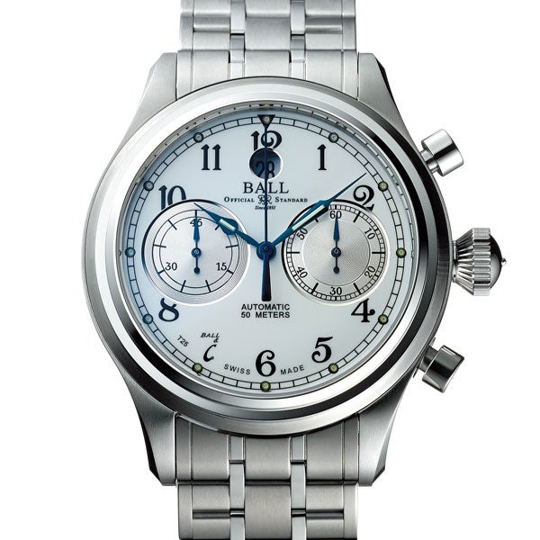 BALL Watch Trainmaster Cannonball II ボール ウォッチ トレインマスター キャノンボール II CM1052D-S3J-WH