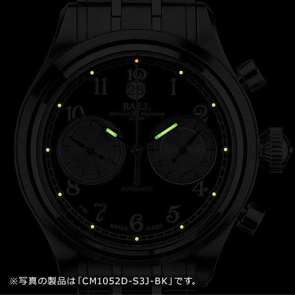 BALL Watch Trainmaster Cannonball II ボール ウォッチ トレインマスター キャノンボール II CM1052D-S3J-WH