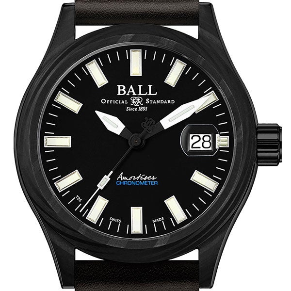 ボールウォッチ BALLWATCH NM3026C-L2CJ-BK エンジニアIII カーボライト デイト 自動巻き メンズ 美品 箱・保証書付き_913465 BALL Watch Engineer III Carbo LIGHT ボール ウォッチ エンジニア III