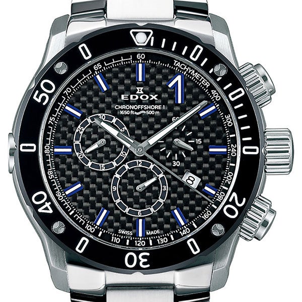 EDOX CHRONOFFSHORE-1 CHRONOGRAPH エドックス  クロノオフショア1 クロノグラフ 10221-3M-NIBU2