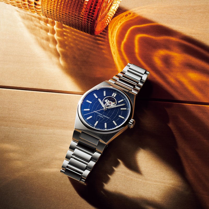FREDERIQUE CONSTANT ハイライフ　オープンハート　青色 FREDERIQUE CONSTANT HIGHLIFE HEARTBEAT フレデリック・コンスタント