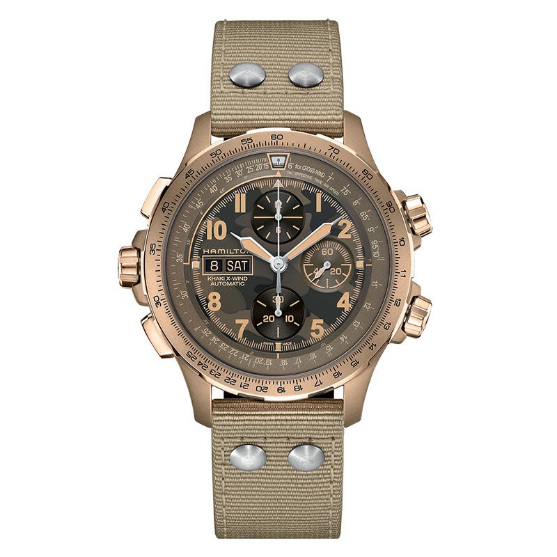 HAMILTON KHAKI AVIATION X-WIND AUTO CHRONO ハミルトン カーキ