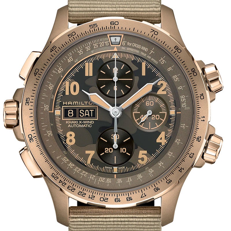 HAMILTON KHAKI AVIATION X-WIND AUTO CHRONO ハミルトン カーキ