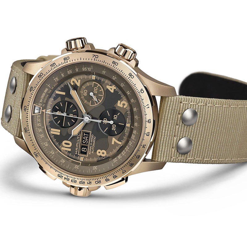 HAMILTON KHAKI AVIATION X-WIND AUTO CHRONO ハミルトン カーキ