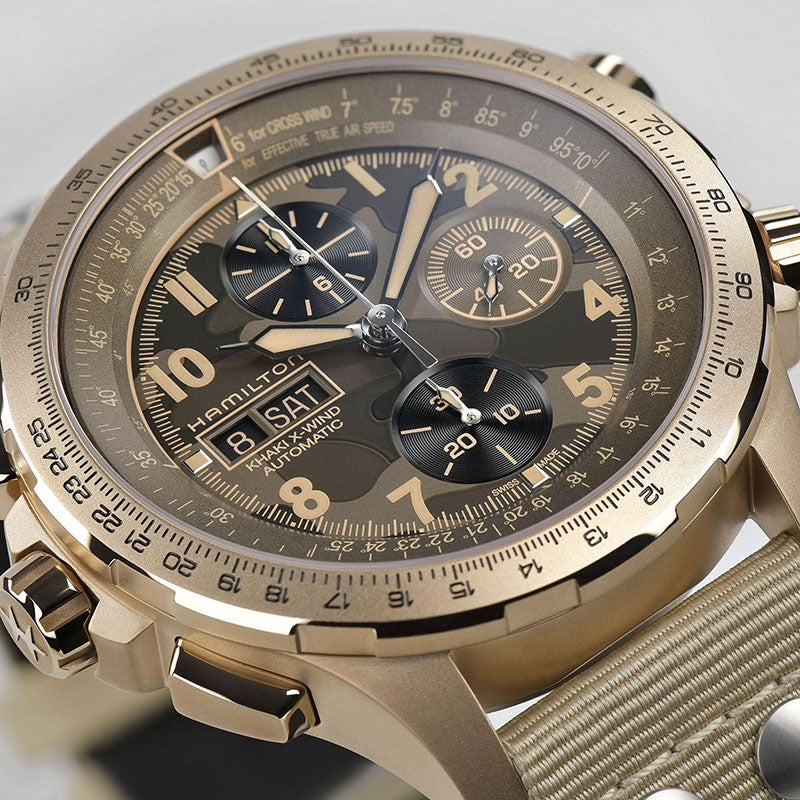 HAMILTON KHAKI AVIATION X-WIND AUTO CHRONO ハミルトン カーキ