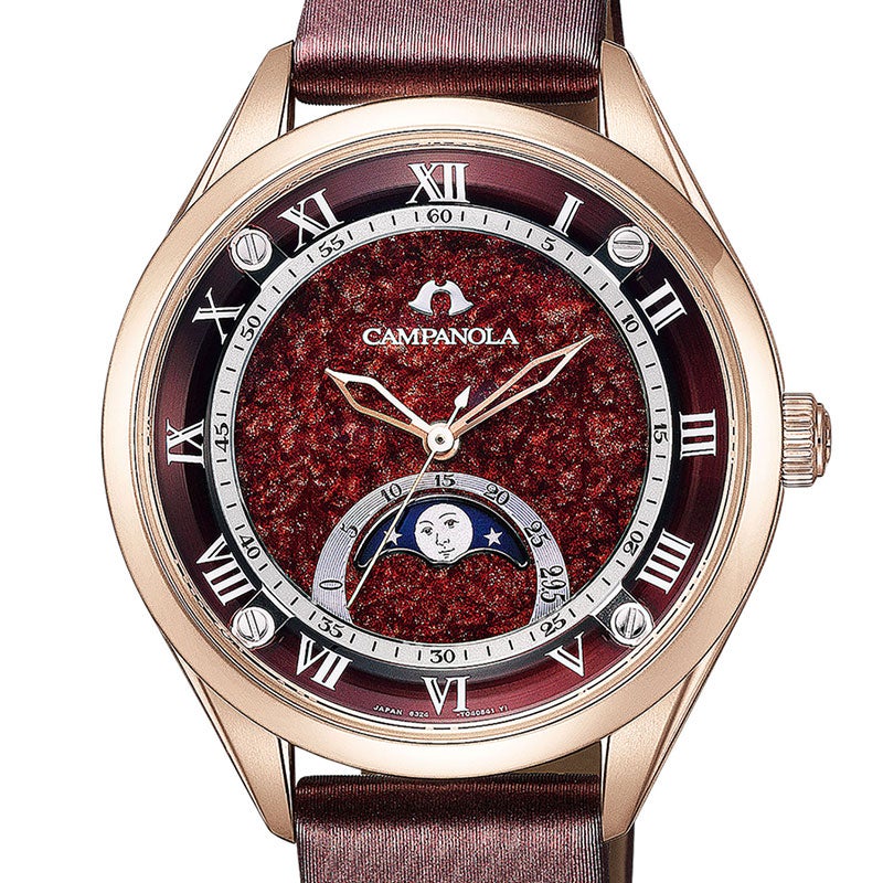 CAMPANOLA MOONPHASE COLLECTION カンパノラ ムーンフェイズ コレクション 燈寧（あかね） EZ2002-01W