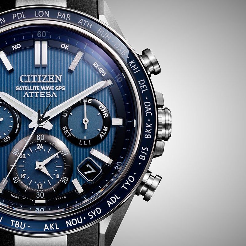 ATTESA Eco-Drive Radio Double Controlled Watch ACT Line アテッサ 