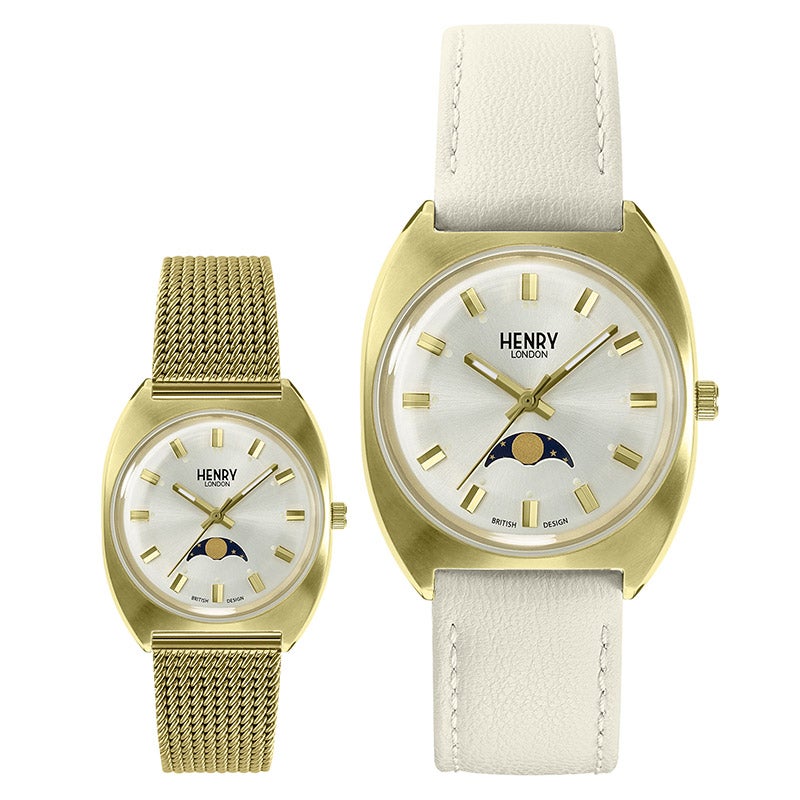 HENRY LONDON ヘンリーロンドン アップルレザー 33mm HL33-LM-0448-AL