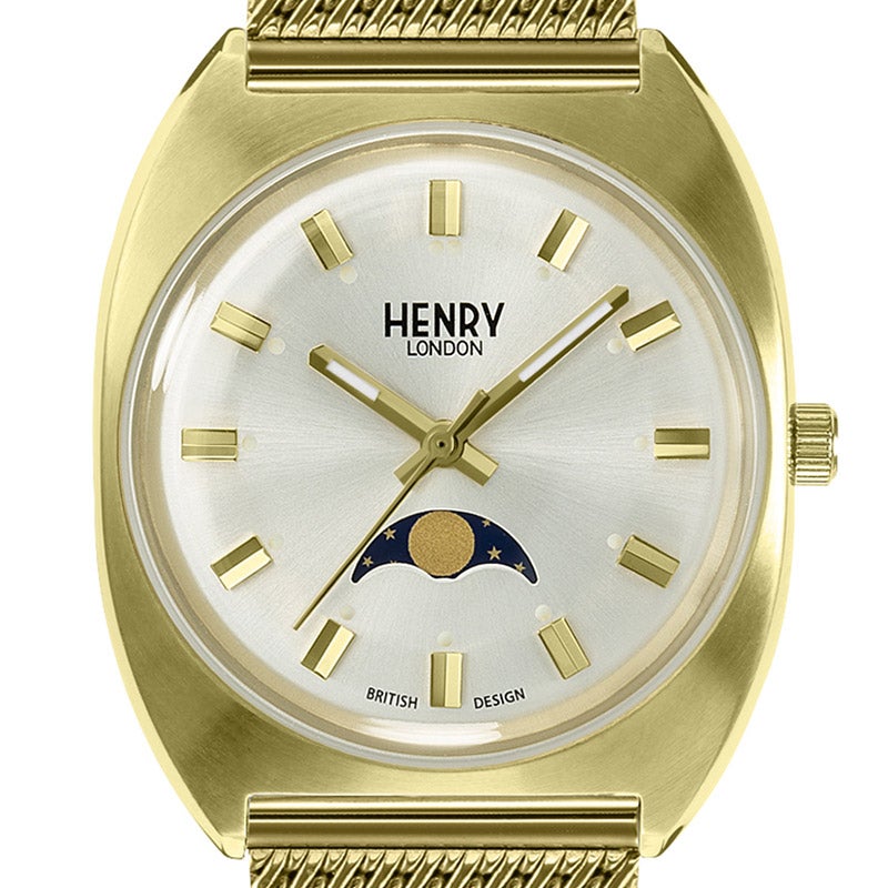 HENRY LONDON ヘンリーロンドン アップルレザー 33mm HL33-LM-0448-AL