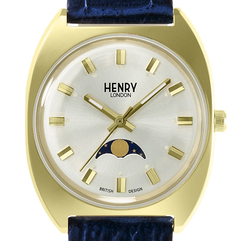 HENRY LONDON ヘンリーロンドン アップルレザー 33mm HL33-LS-0446-AL