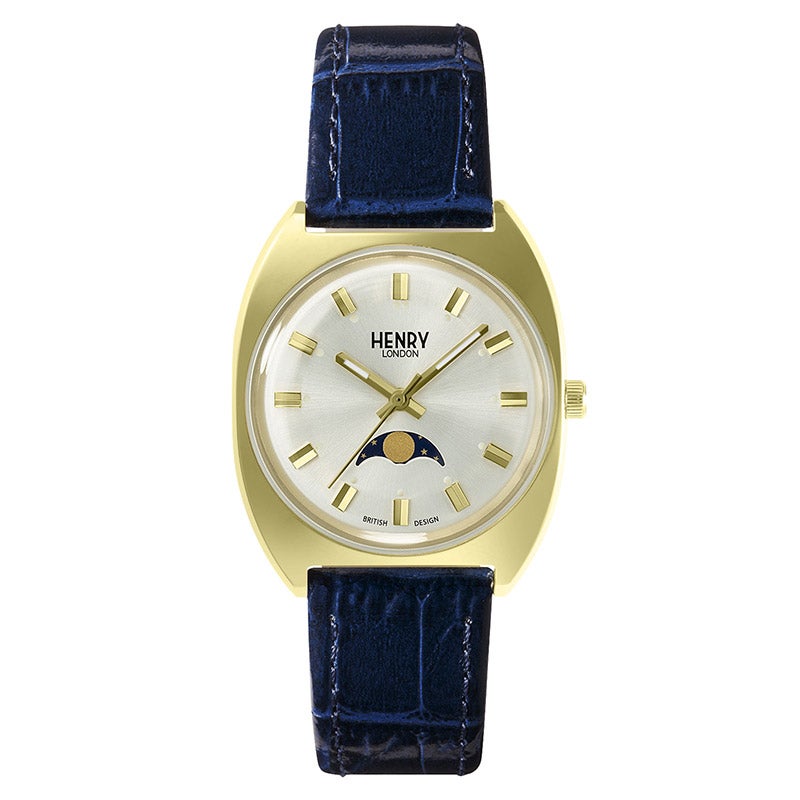 HENRY LONDON ヘンリーロンドン アップルレザー 33mm HL33-LS-0446-AL