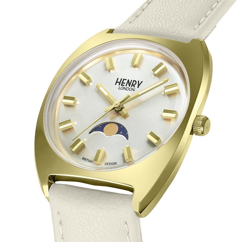 HENRY LONDON ヘンリーロンドン アップルレザー 33mm HL33-LS-0446-AL