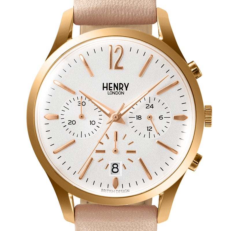 HENRY LONDON ヘンリーロンドン アップルレザー 39mm HL39-CS-0442-AL