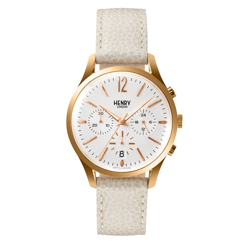 HENRY LONDON ヘンリーロンドン アップルレザー 39mm HL39-CS-0442-AL