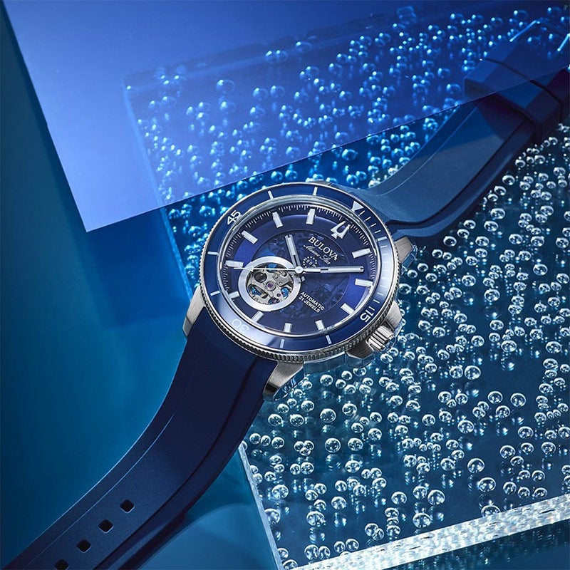 ブローバBULOVA メンズ 自動巻き マリンスター 96A303 腕時計 BULOVA Marine Star ブローバ マリンスター 96A303｜正規取り扱い