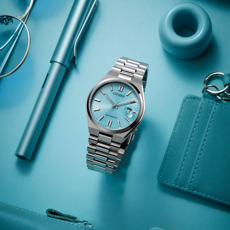 【CITIZEN】TSUYOSA NJ0151-88L 美品 余りコマ付属品あり CITIZEN COLLECTION TSUYOSA Collection Automatic シチズン