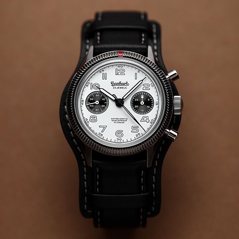 hanhart PIONEER 417ES 1954 Flyback Panda 39 ハンハルト パイオニア