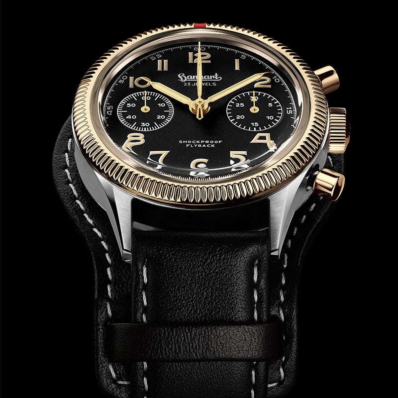 hanhart PIONEER 417 Bicolor Flyback 39 ハンハルト パイオニア 417ES