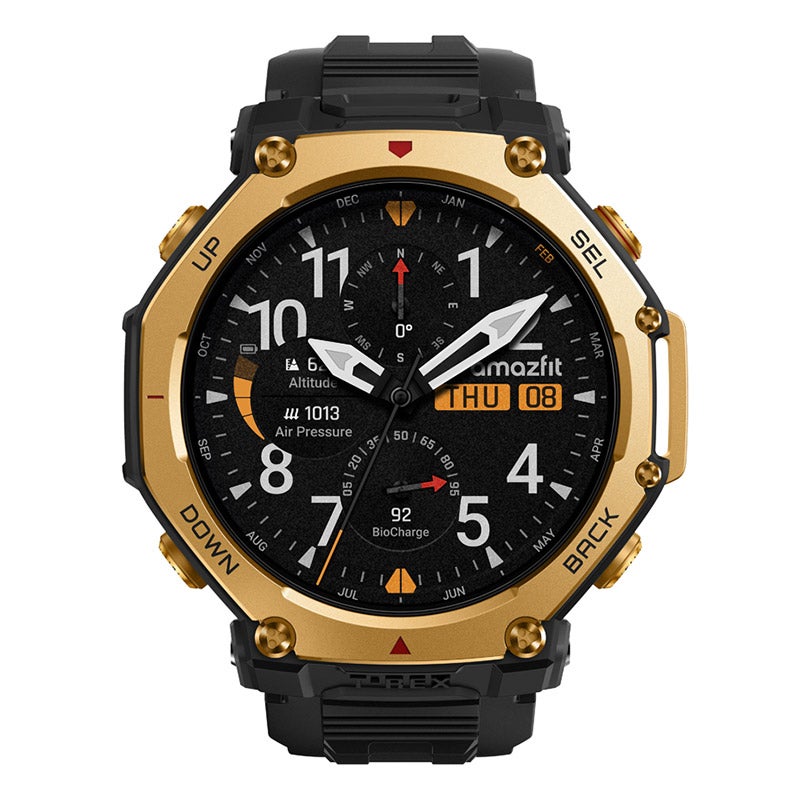 Amazfit T-Rex 3 Pro 48mm Black Gold アマズフィット ティーレックス
