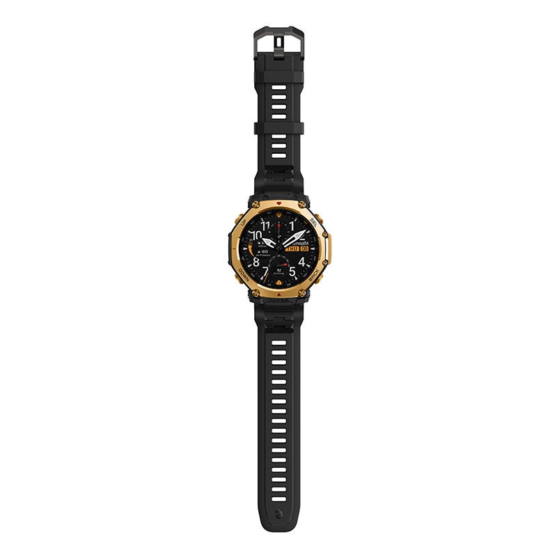 Amazfit T-Rex 3 Pro 48mm Black Gold アマズフィット ティーレックス