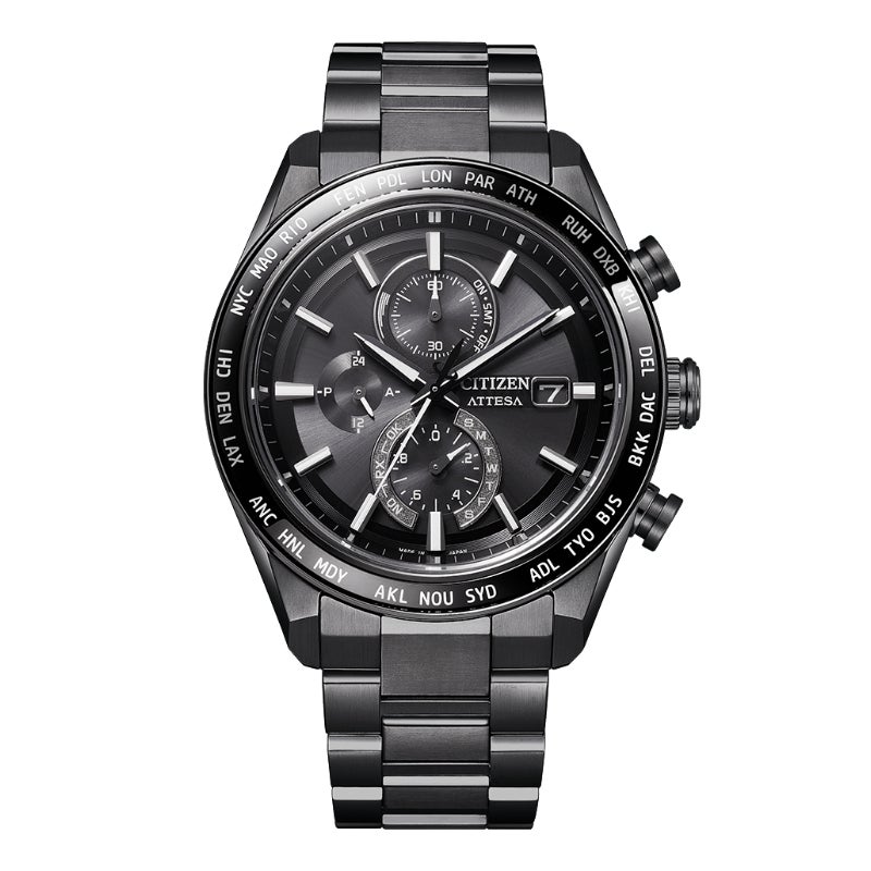 CITIZEN ATTESA ACT Line Black Titanium Series シチズン アテッサ