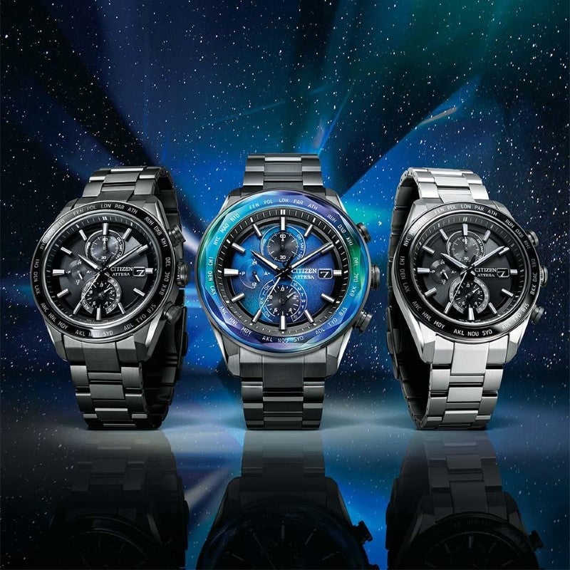CITIZEN ATTESA ACT Line Black Titanium Series シチズン アテッサ