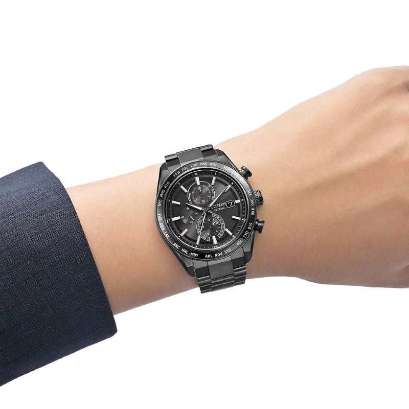 CITIZEN ATTESA ACT Line Black Titanium Series シチズン アテッサ
