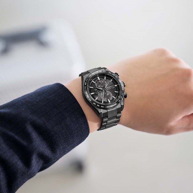 CITIZEN ATTESA ACT Line Black Titanium Series シチズン アテッサ 