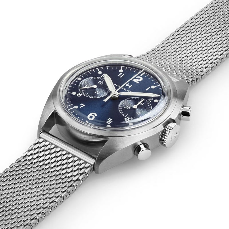 HAMILTON KHAKI AVIATION PILOT PIONEER MECHANICAL CHRONO ハミルトン