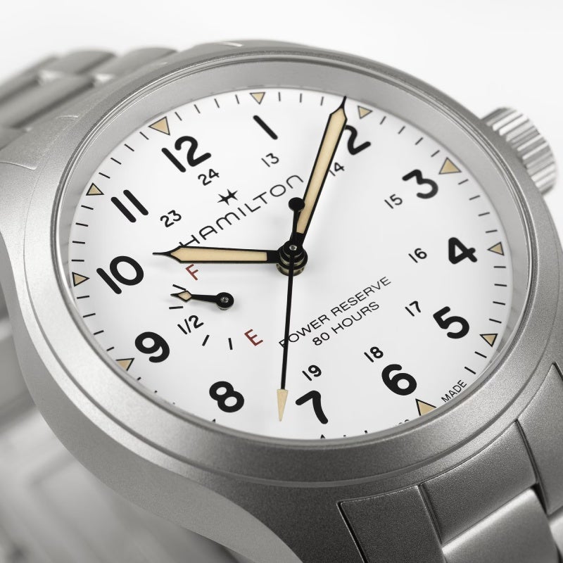 HAMILTON KHAKI FIELD MECHANICAL POWER RESERVE 40mm ハミルトン