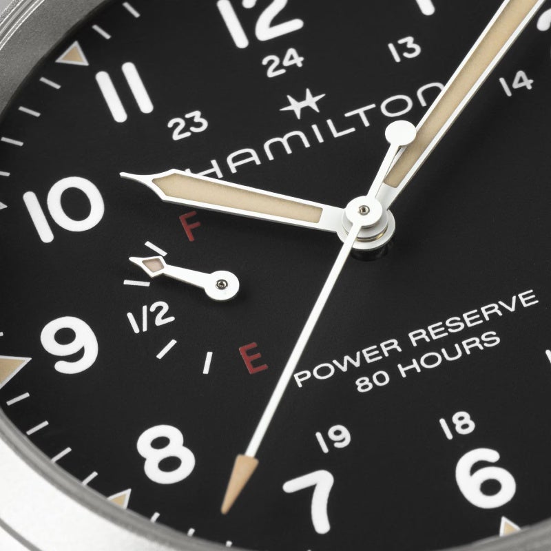 Hamilton 時計 HAMILTON KHAKI FIELD MECHANICAL POWER RESERVE 40mm ハミルトン