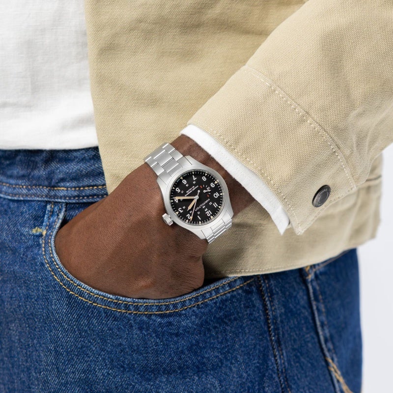HAMILTON KHAKI FIELD MECHANICAL POWER RESERVE 40mm ハミルトン