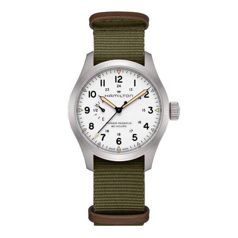 HAMILTON KHAKI FIELD MECHANICAL POWER RESERVE 40mm ハミルトン 