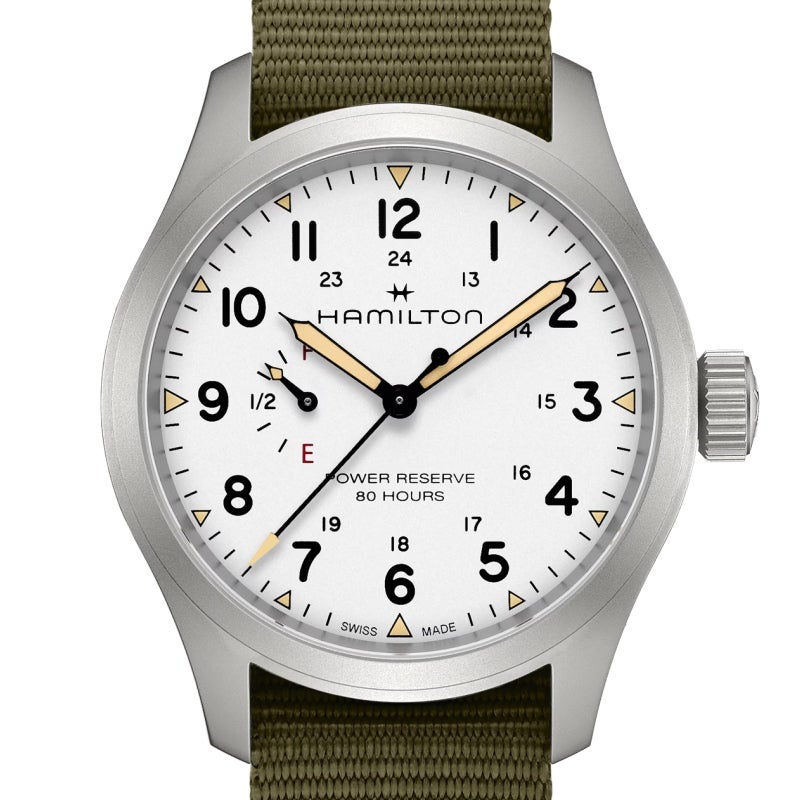 HAMILTON KHAKI FIELD MECHANICAL POWER RESERVE 40mm ハミルトン