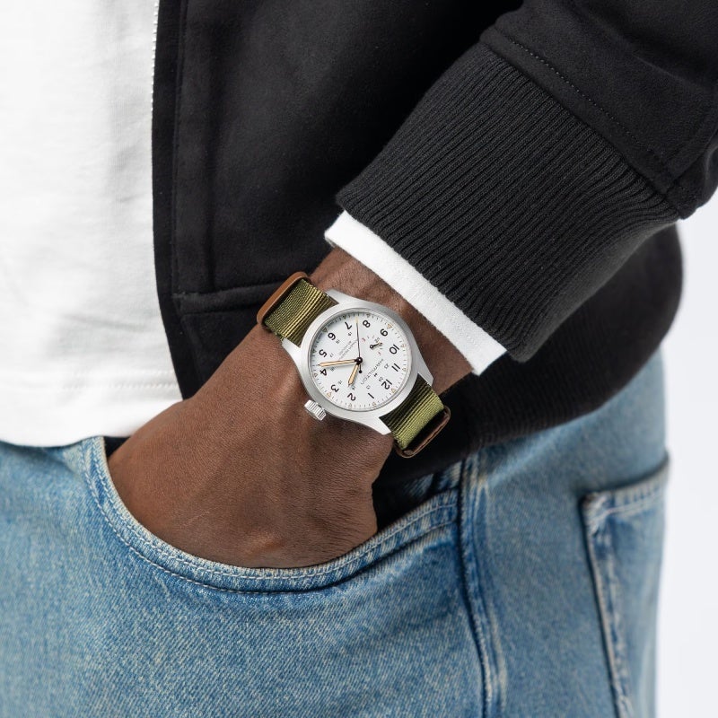 HAMILTON KHAKI FIELD MECHANICAL POWER RESERVE 40mm ハミルトン
