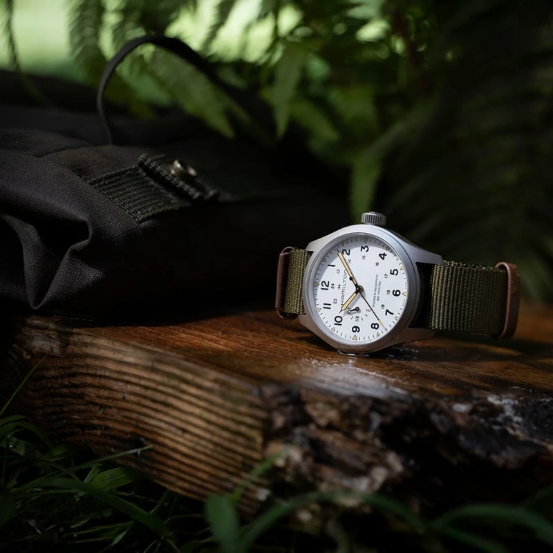 HAMILTON KHAKI FIELD MECHANICAL POWER RESERVE 40mm ハミルトン 