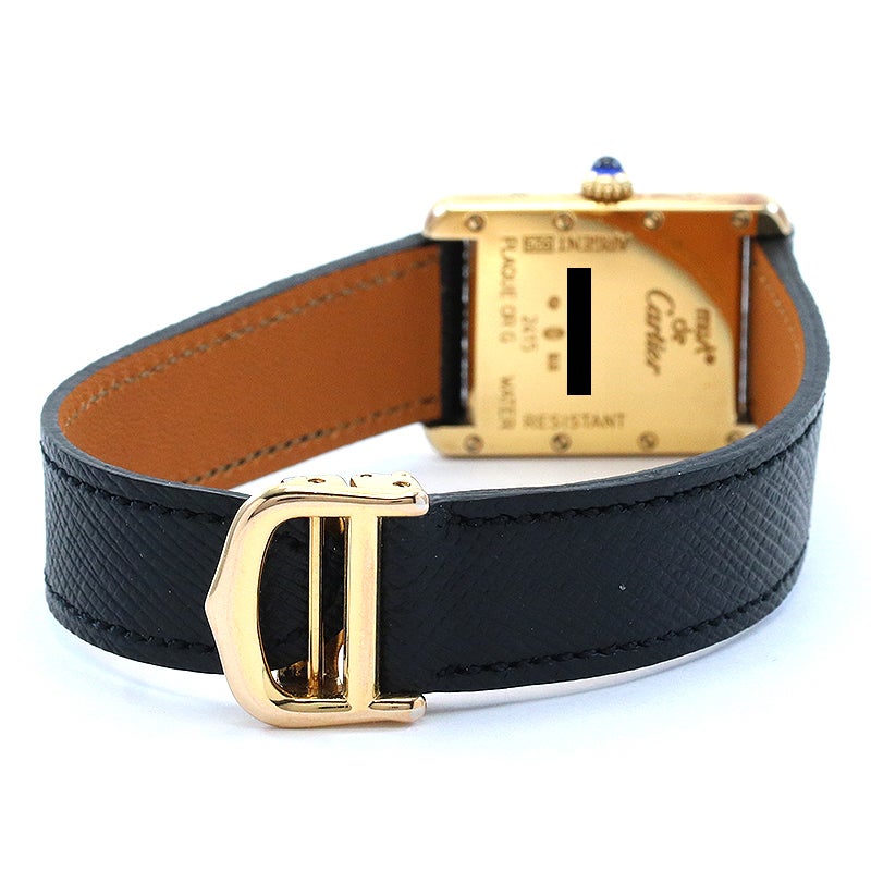 中古】CARTIER MUST TANK SMALL MODEL VERMEIL カルティエ マスト