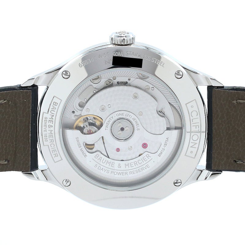 【中古】BAUME & MERCIER CLIFTON BAUMATIC 10399 ボーム＆メルシエ クリフトン ボーマティック 10399 M0A10399 (65834)