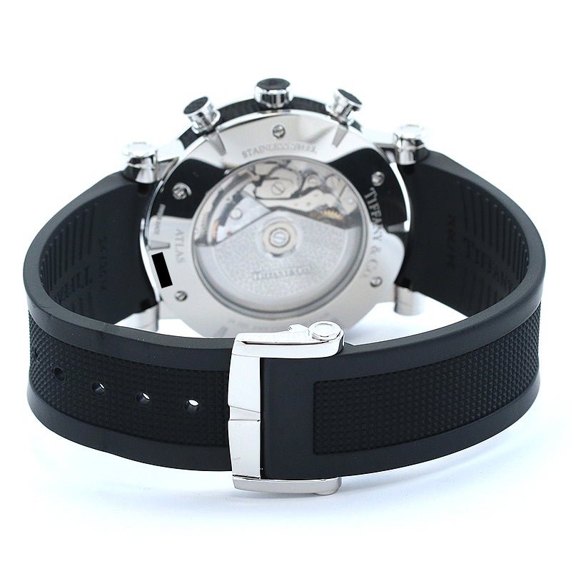 中古】TIFFANY & CO. ATLAS GENT CHRONOGRAPH ティファニー アトラス