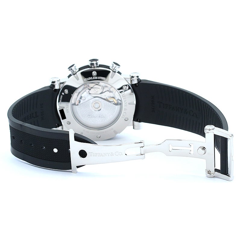 中古】TIFFANY & CO. ATLAS GENT CHRONOGRAPH ティファニー アトラス