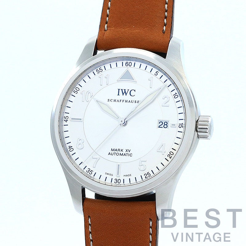 IWC スピットファイヤー マークXV IW325314 メンズ 【中古】 中古】IWC PILOT'S WATCH MARK XV SPITFIRE アイ・ダブリュー・シー