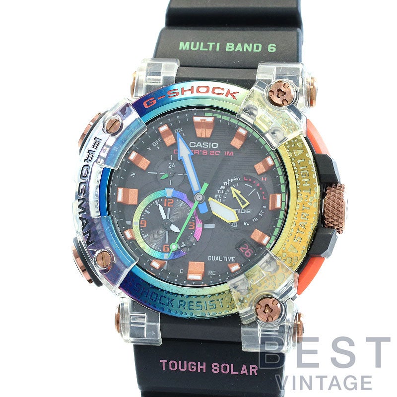 中古】CASIO G-SHOCK FROGMAN BORNEO RAINBOW TOAD カシオ Gショック
