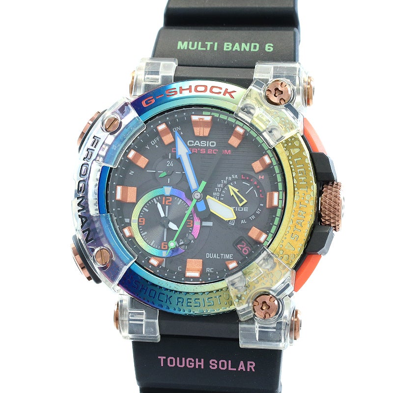 中古】CASIO G-SHOCK FROGMAN BORNEO RAINBOW TOAD カシオ Gショック