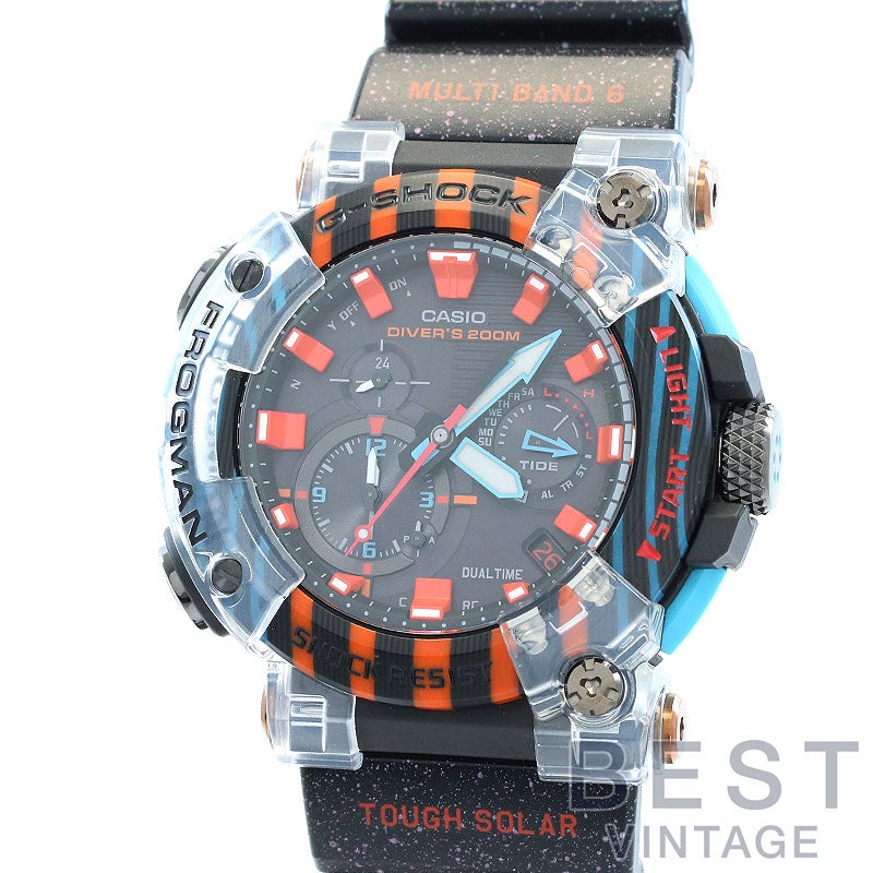 中古】CASIO G-SHOCK FROGMAN 30TH ANNIVERSARY POISON DART FROG 