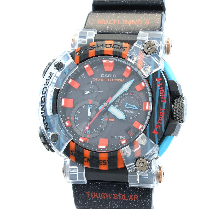中古】CASIO G-SHOCK FROGMAN 30TH ANNIVERSARY POISON DART FROG