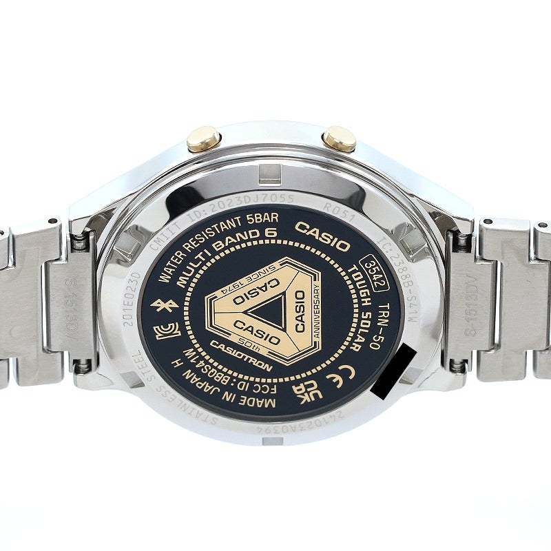 中古】CASIO CASIOTRON CASIO WATCH 50TH ANNIVERSARY EDITION カシオ
