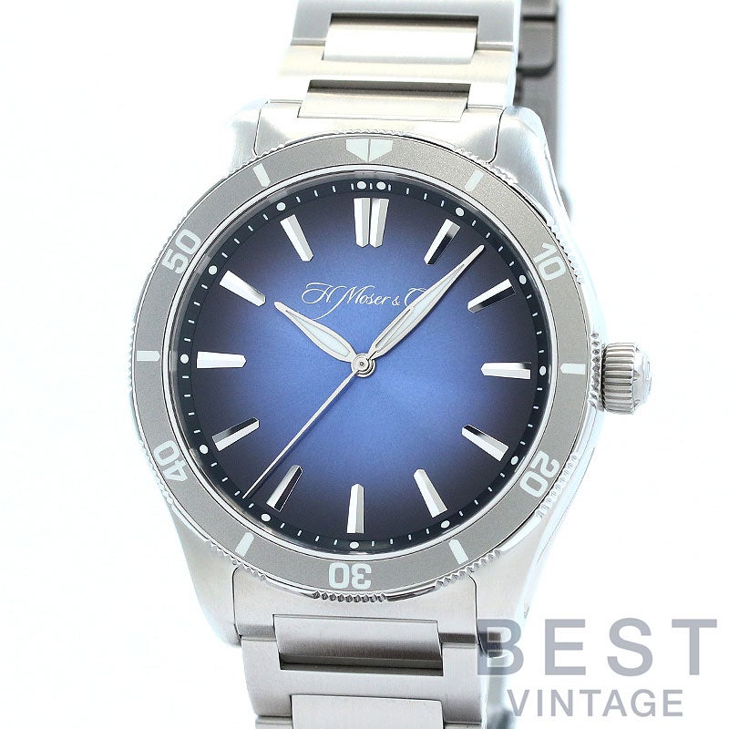中古】H.MOSER PIONEER CENTRE SECONDS RB H.モーザー パイオニア