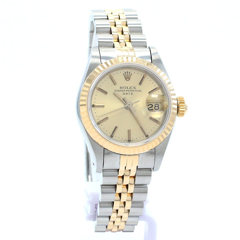 中古】ROLEX OYSTER PERPETUAL DATE LADY 26 ロレックス オイスター